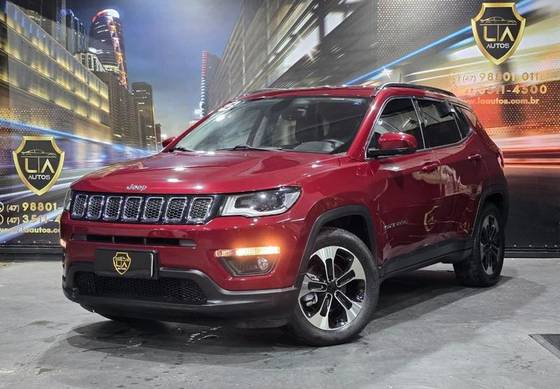 JEEP COMPASS 2.0 16V FLEX LONGITUDE AUTOMÁTICO